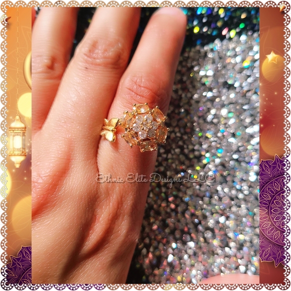 New Gold Tone spinning fidget rings -Anti tarnish - Picture 7 of 7